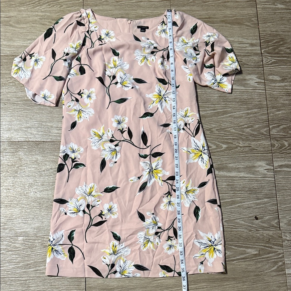 Ann Taylor Pink Floral Mini Dress